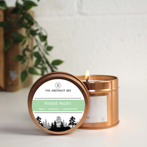 Forest Walks Tin Candle