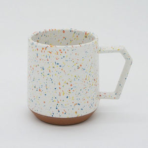 Large Colourful porcelain mug