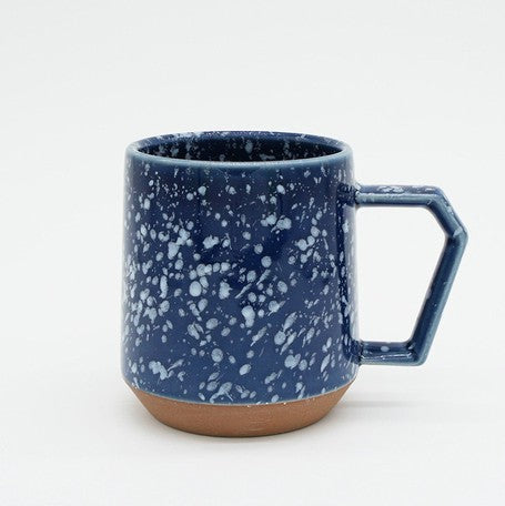 Large Blue and White porcelain mug